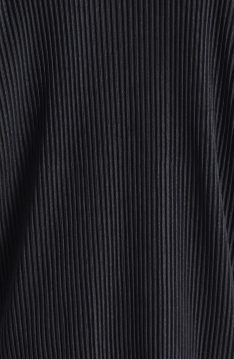 Homme Plissé Issey Miyake Monthly Colors February Pleated Hooded Jacket, Alternate, color, Black