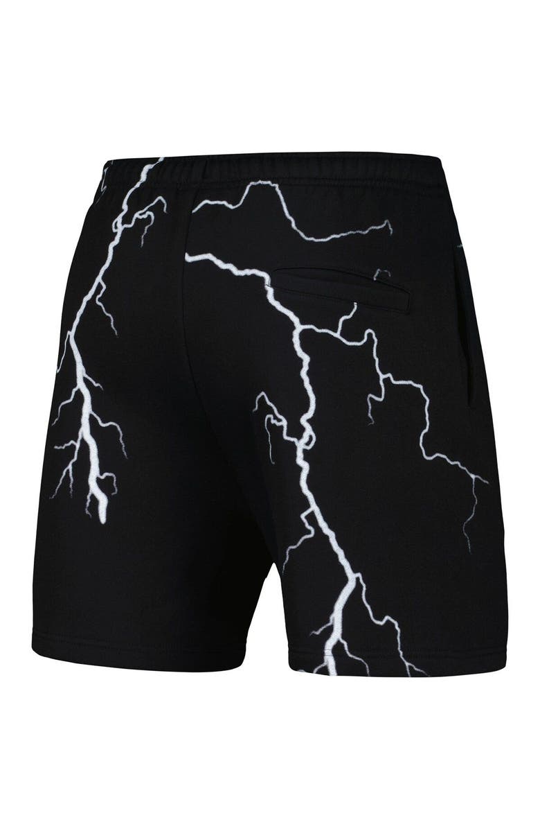 PLEASURES Men's PLEASURES  Black San Francisco Giants Lightning Shorts, Alternate, color, Black