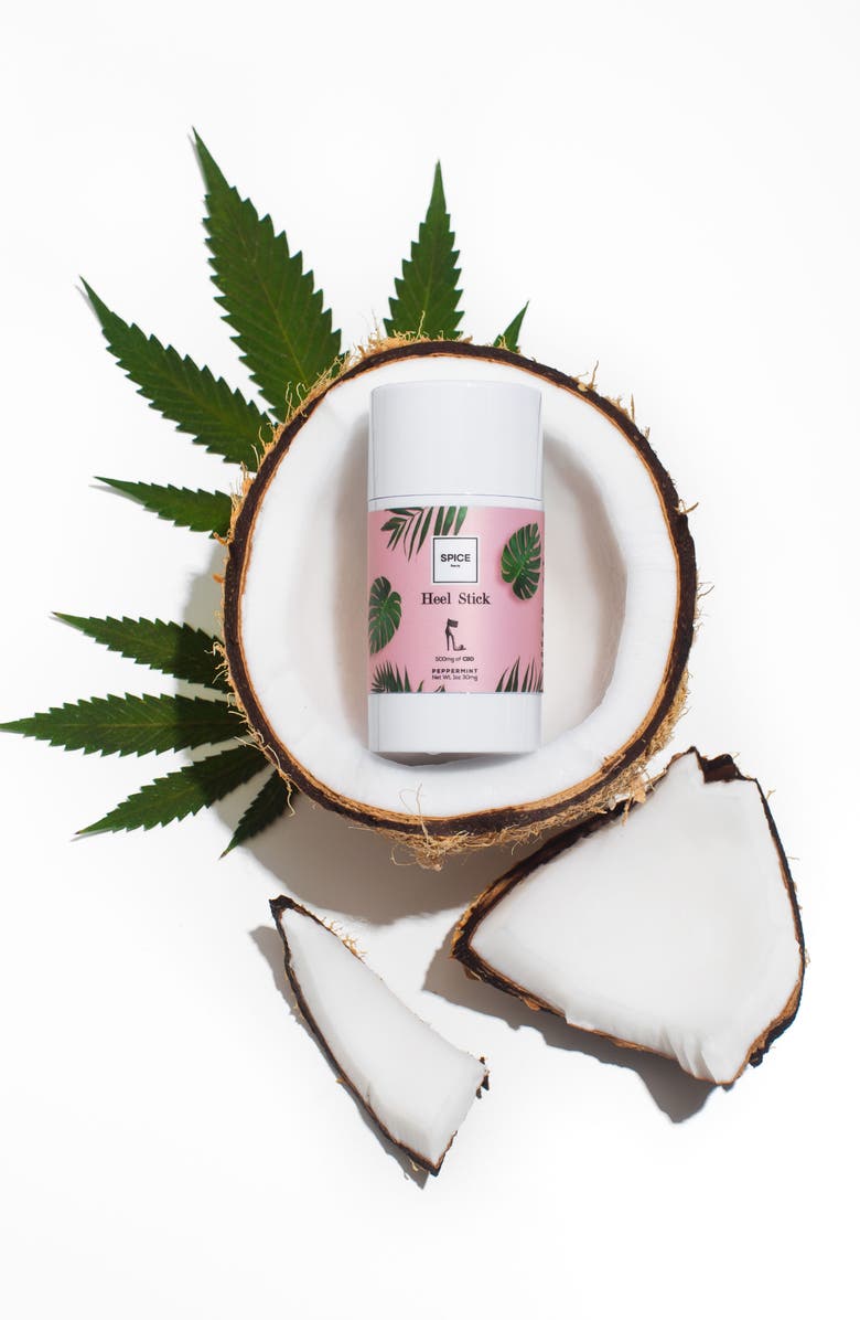 Spice Beauty Peppermint Heel Stick with CBD, Alternate, color, 