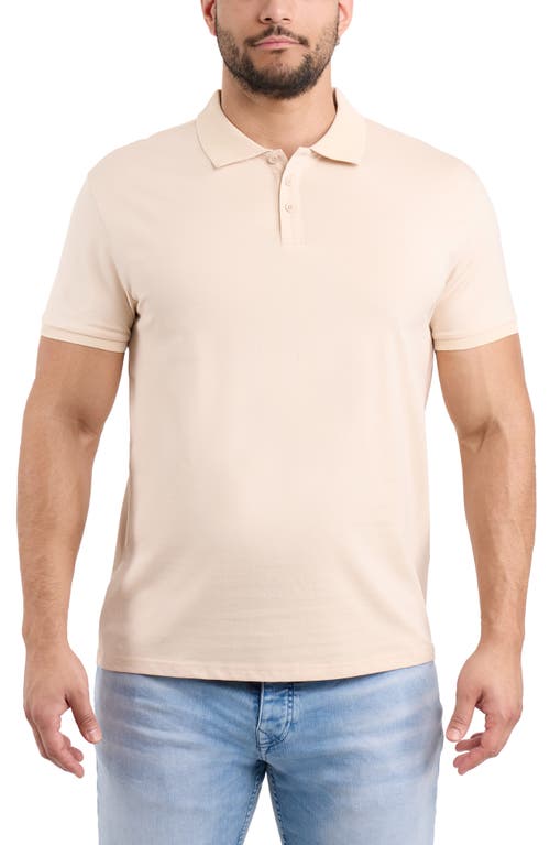 X-ray Xray Stretch Cotton Rib Polo In Multi