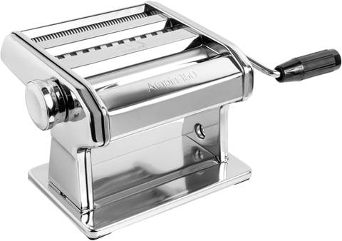 Atlas Ampia 150 Pasta Machine, Made In Italy, Silver