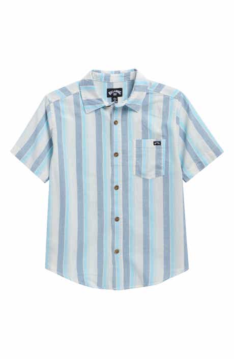 Billabong Kids' Sundays Cotton Button-Up Shirt
