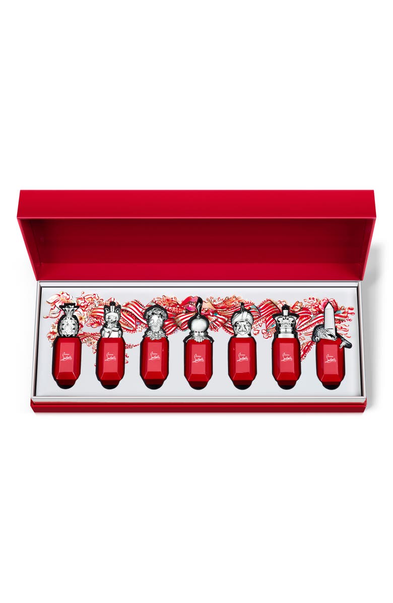 Christian Louboutin Loubiworld Miniatures 7-Piece Fragrance Set, Main, color, 