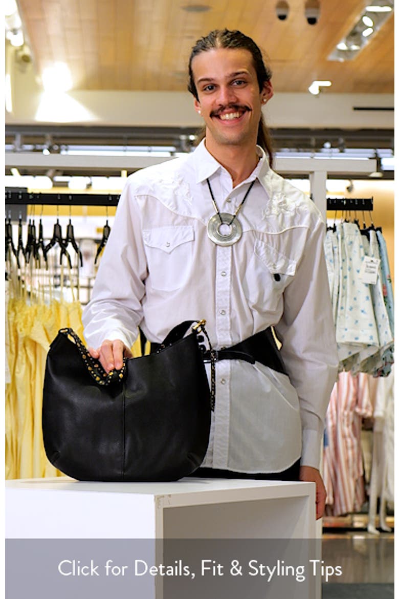 Naomi Leather Hobo Bag video