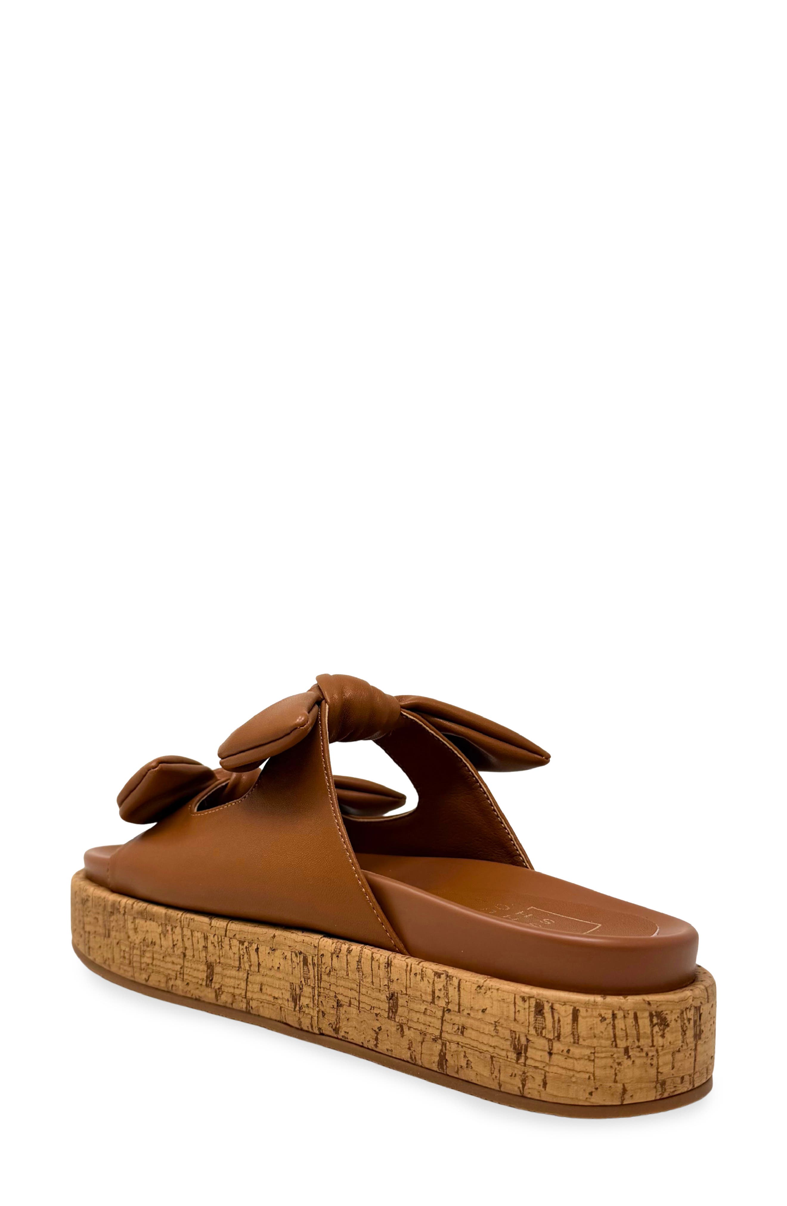 SHUSHOP Kiki Platform Sandal, Alternate, color, Tan