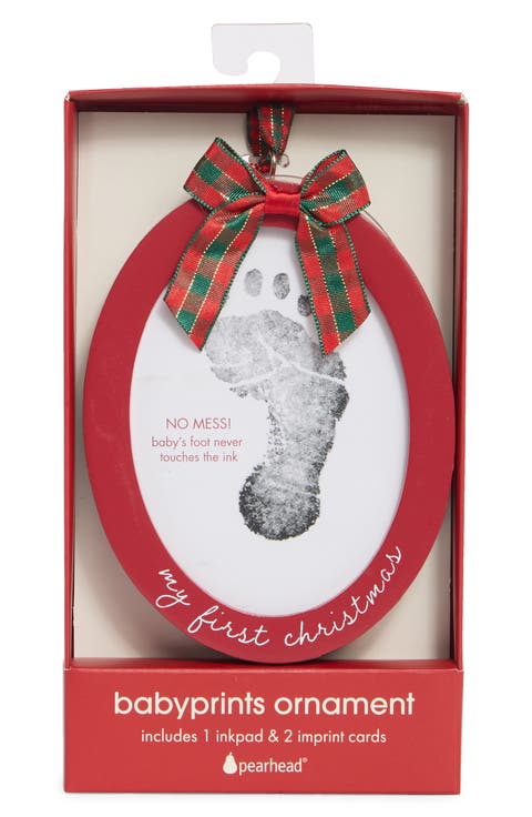Babyprints My First Christmas Ornament