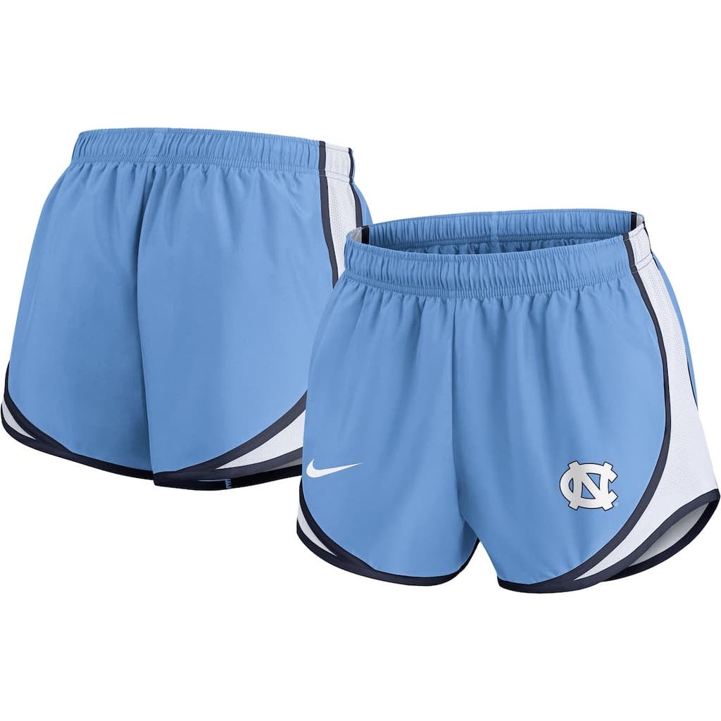 Nike Carolina Blue North Carolina Tar Heels Spring Break Tempo Performance Shorts In Blue