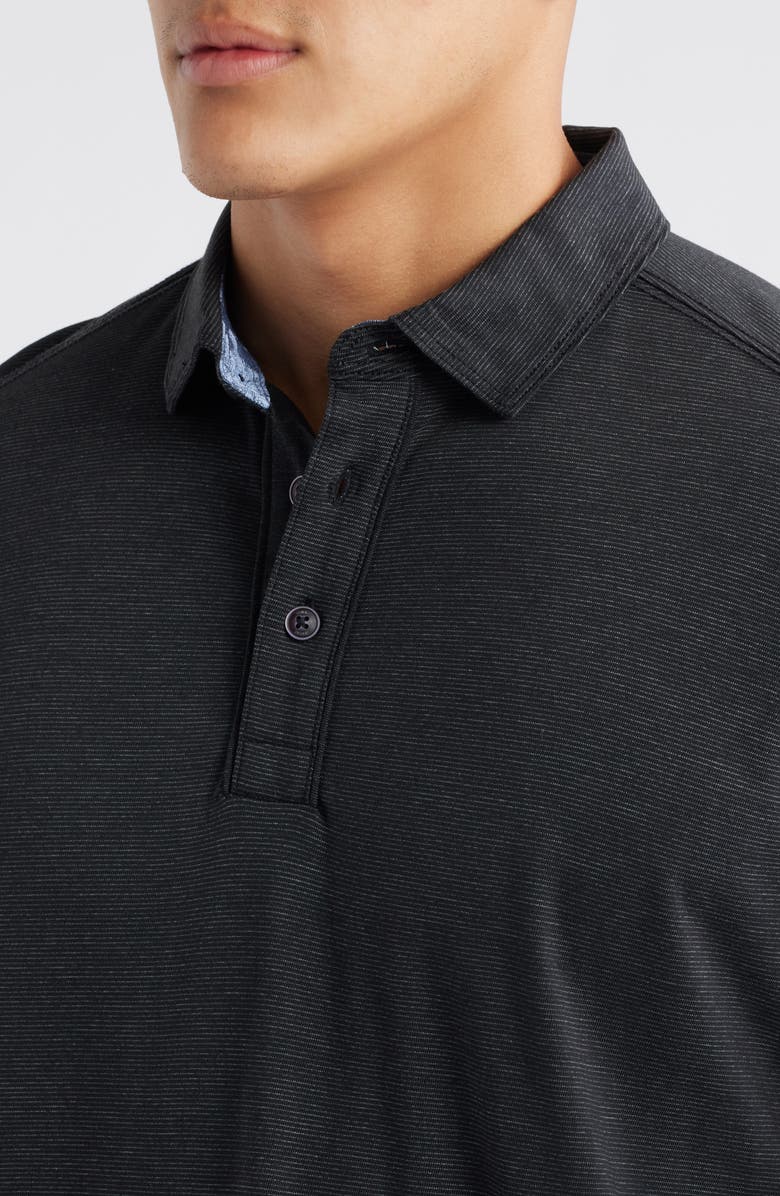 Tommy Bahama Harbor Isles Polo, Alternate, color, Black