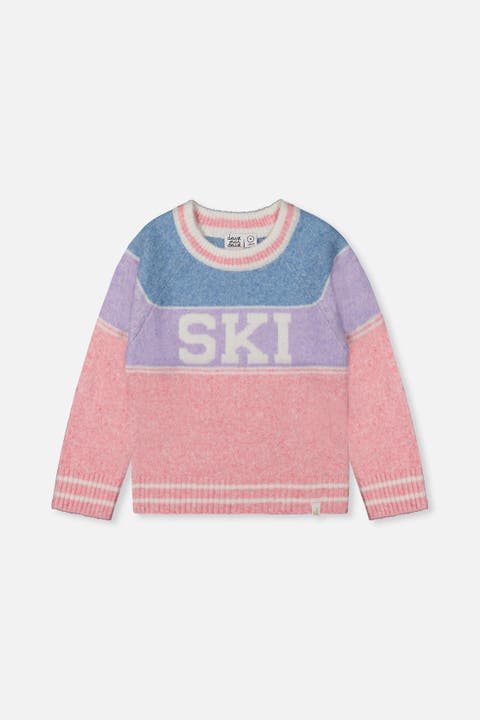 Ski Jacquard Colorblock Sweater