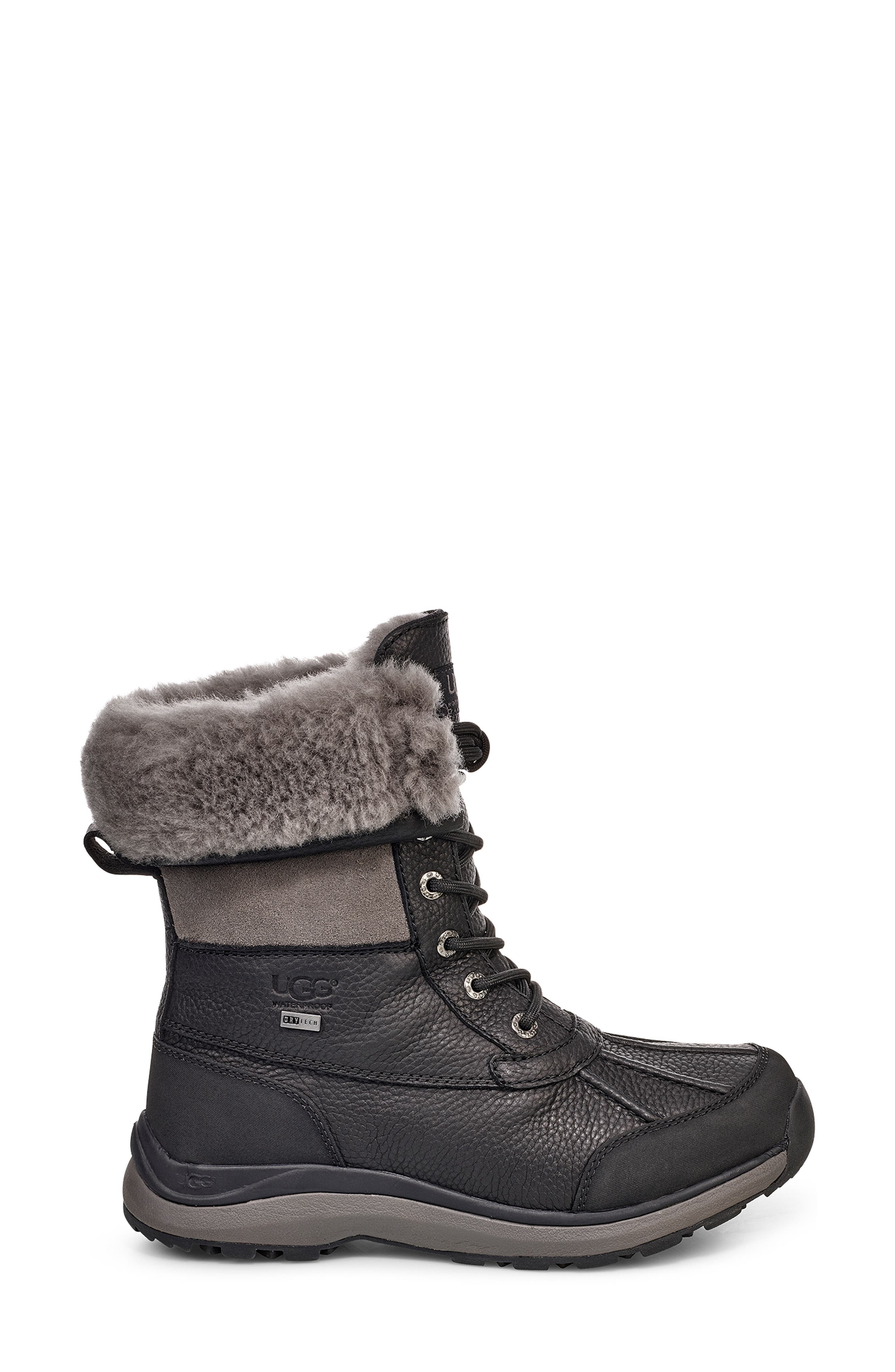 Adirondack III Water Resistant Bootie, Alternate, color, BLACK