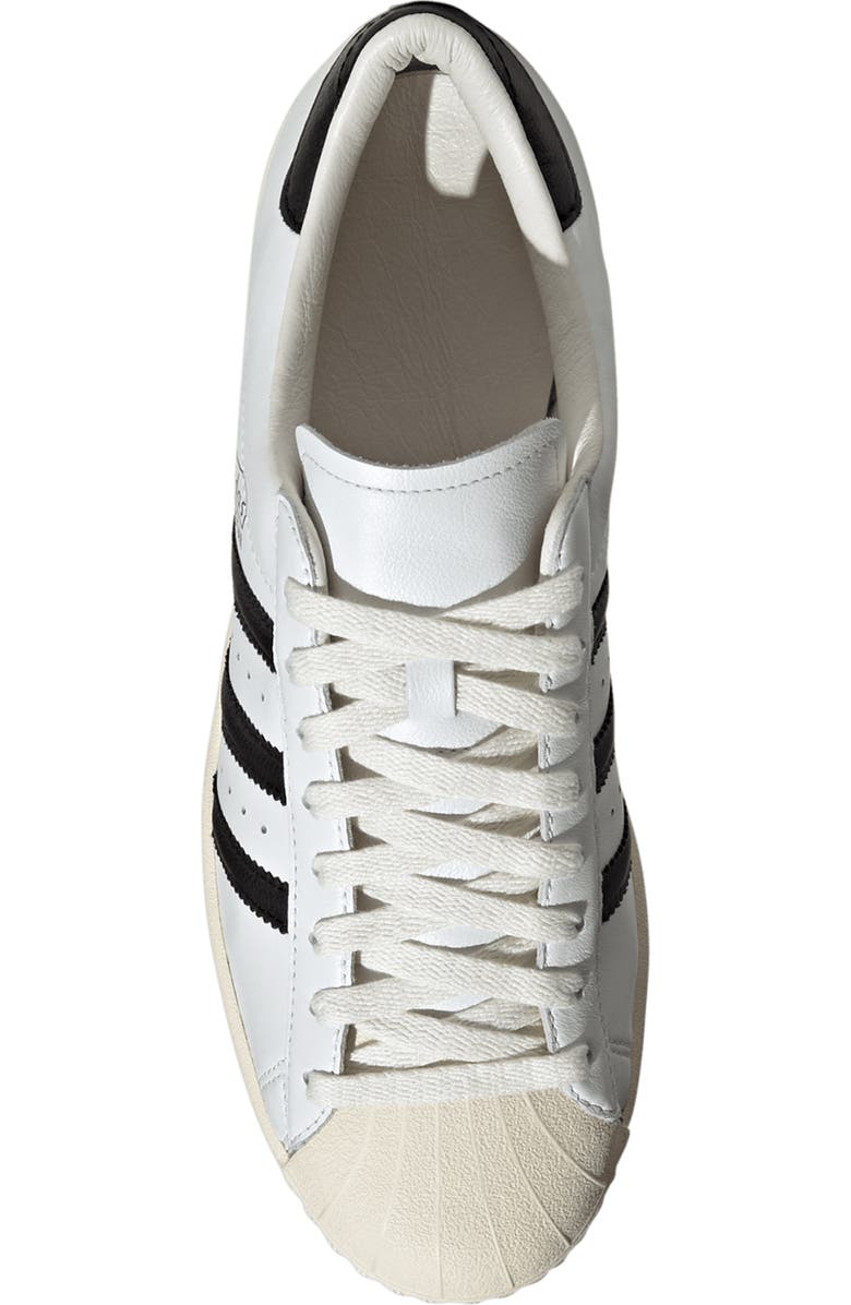 adidas Gender Inclusive Superstar Vintage Sneaker, Alternate, color, White/ Black/ Cream White