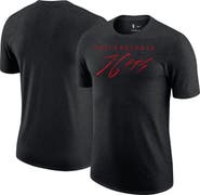 Nike Men's Nike Heather Black Philadelphia 76ers Courtside Versus Flight Max90 T-Shirt