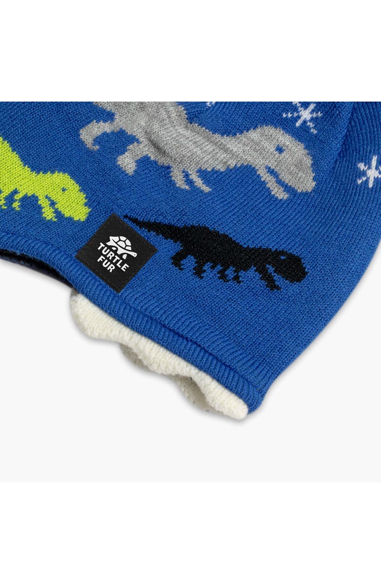 Turtle Fur Toddler Chomp Chomp Winter Hat, Alternate, color, Royal