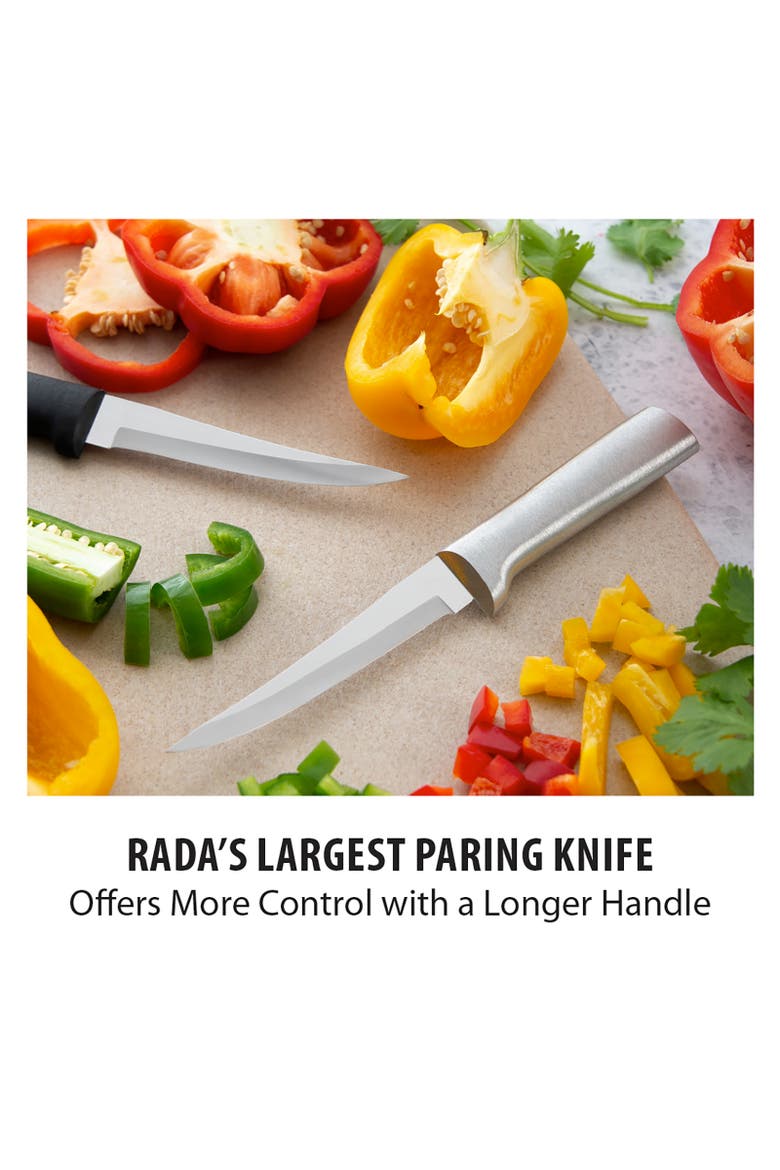 Cutlery 4.375-Inch Super Parer Set of 2 & Quick Edge Knife Sharpener, Alternate, color, Silver