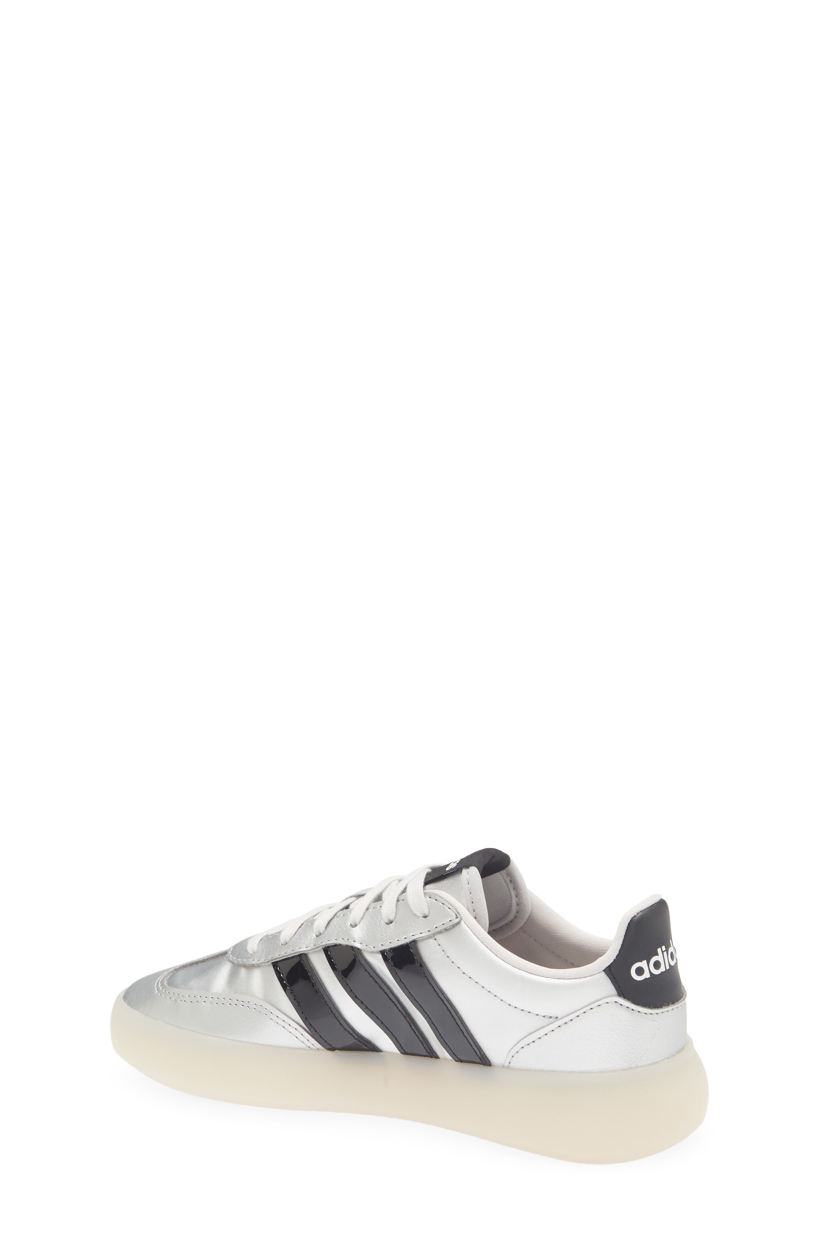 adidas Kids' Barreda Decode Sneaker, Alternate, color, Silver/ Black/ Chalk White