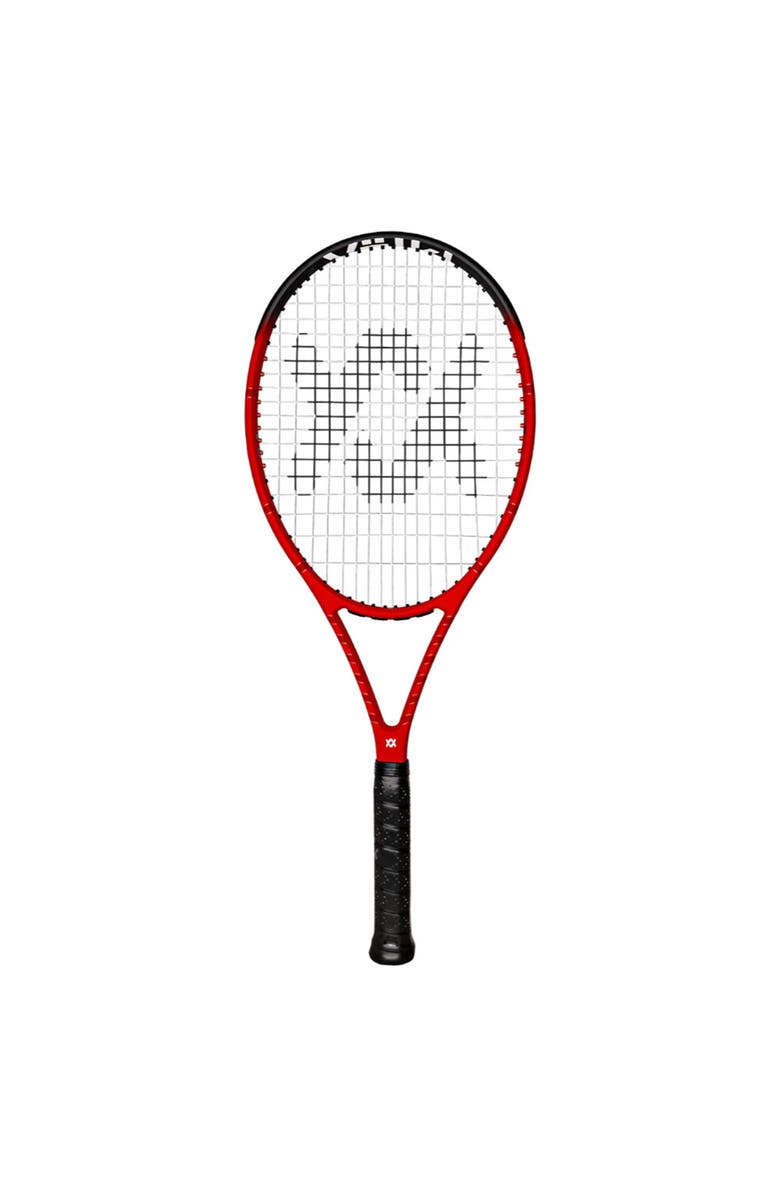 Volkl Vostra V8 285g Unstrung Tennis Racquet, Main, color, Red