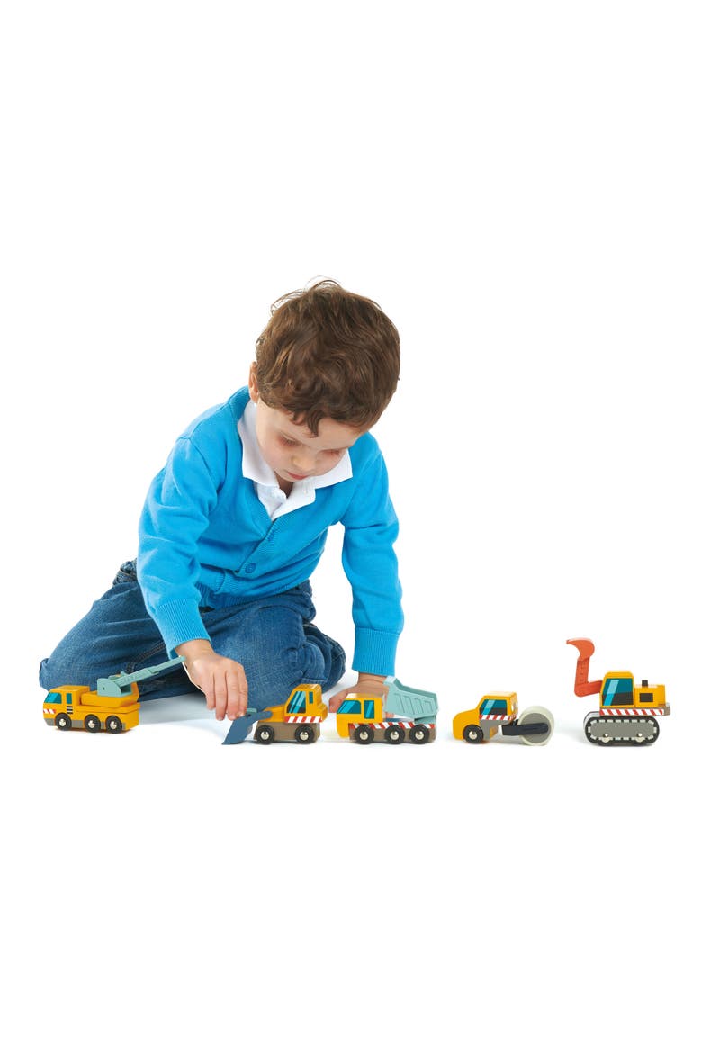 Construction Site Play Set, Alternate, color, YELLOW