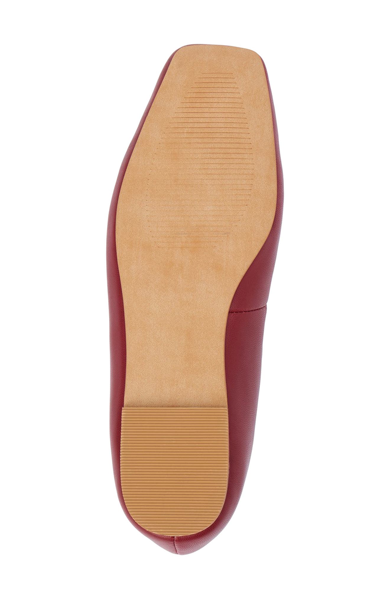 Phillip Ballet Flat, Alternate, color, BURGUNDY