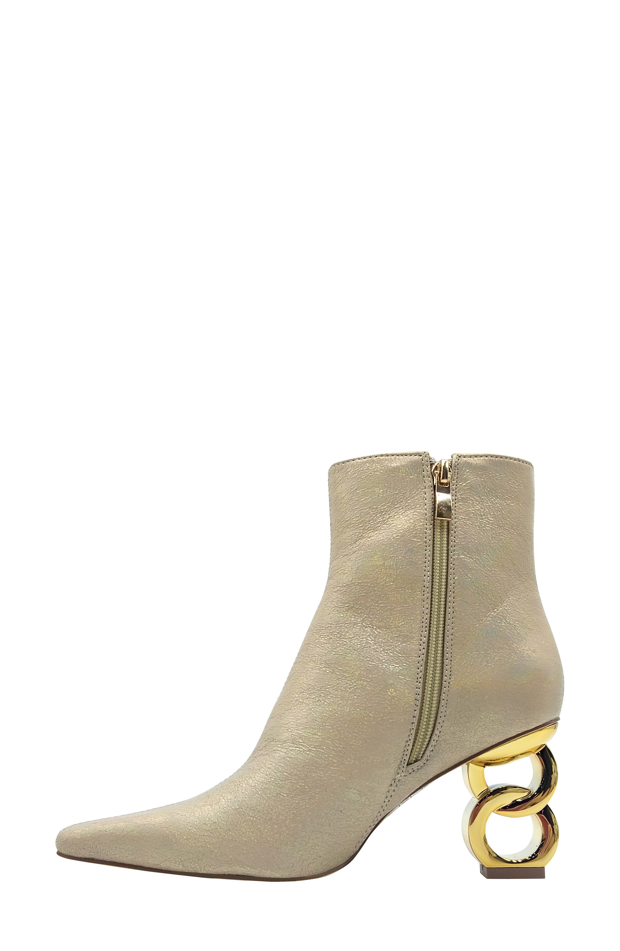 Roxy Pebbled Ankle Boot, Alternate, color, GOLD