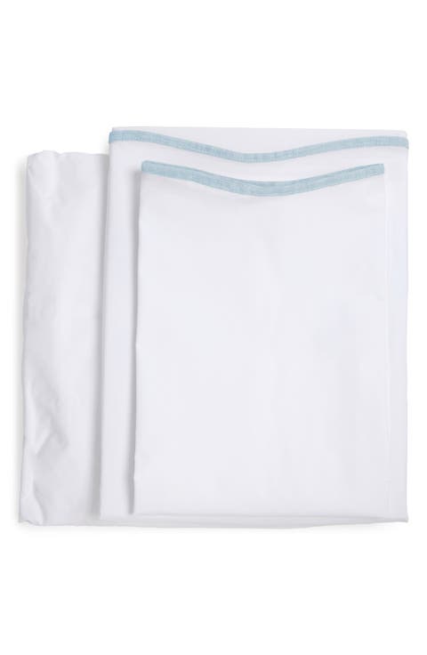 Skylar Set of 2 Cotton Percale Pillowcases