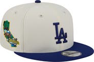 New Era Men's New Era Cream/Royal Los Angeles Dodgers Localized 9FIFTY Snapback Hat