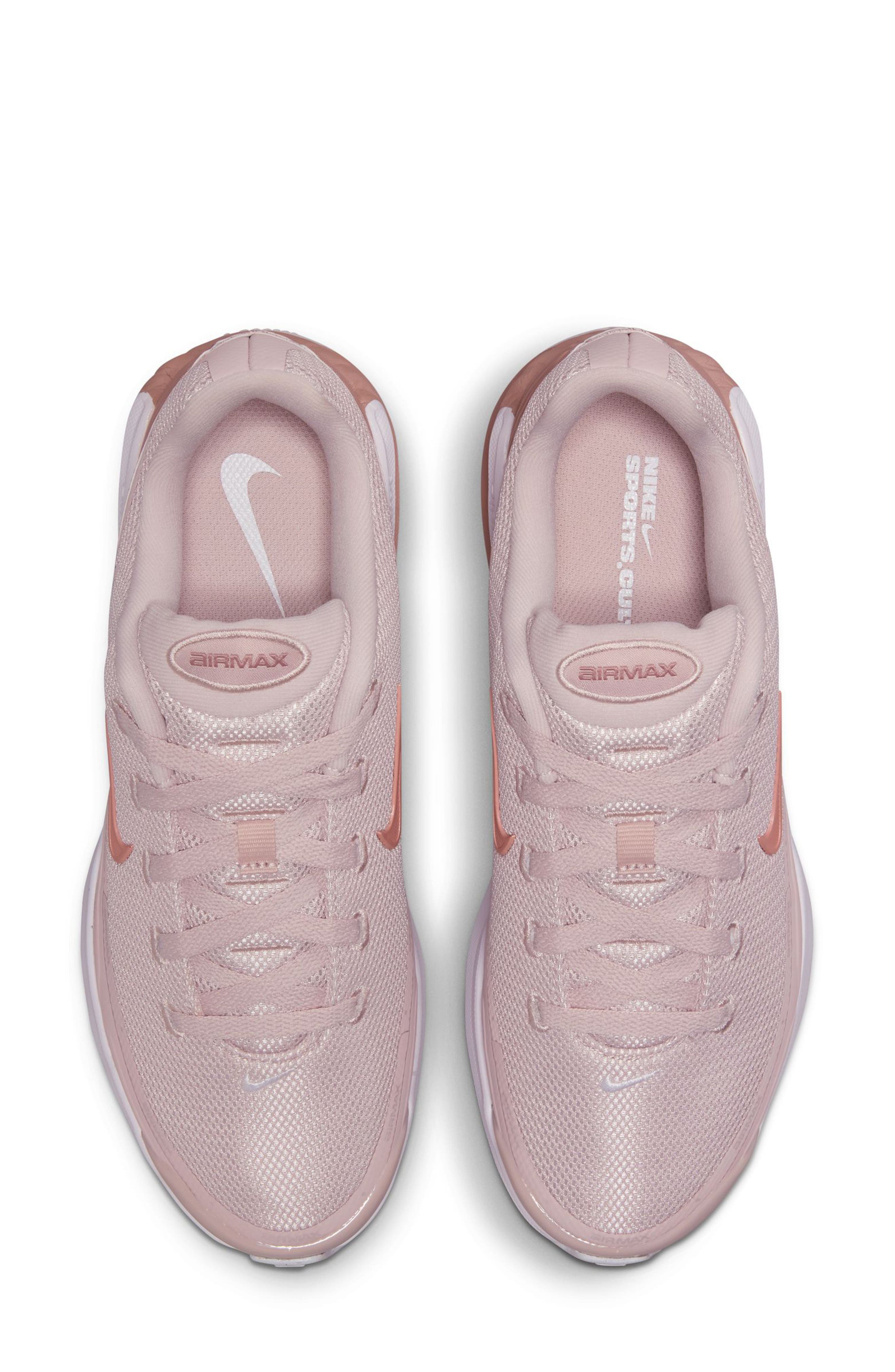 Nike Air Max Bia Sneaker, Alternate, color, Clay Red/ Rose/ Pink/ White