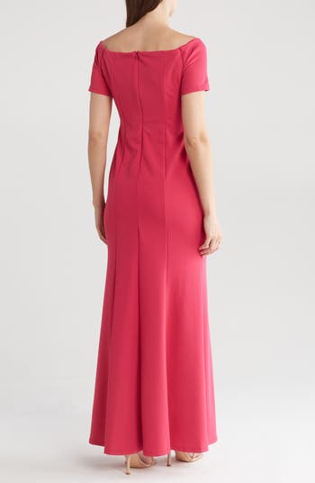 Off the Shoulder Trumpet Gown