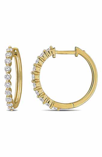 Created Forever Lab-Grown Diamond Hoop Earrings