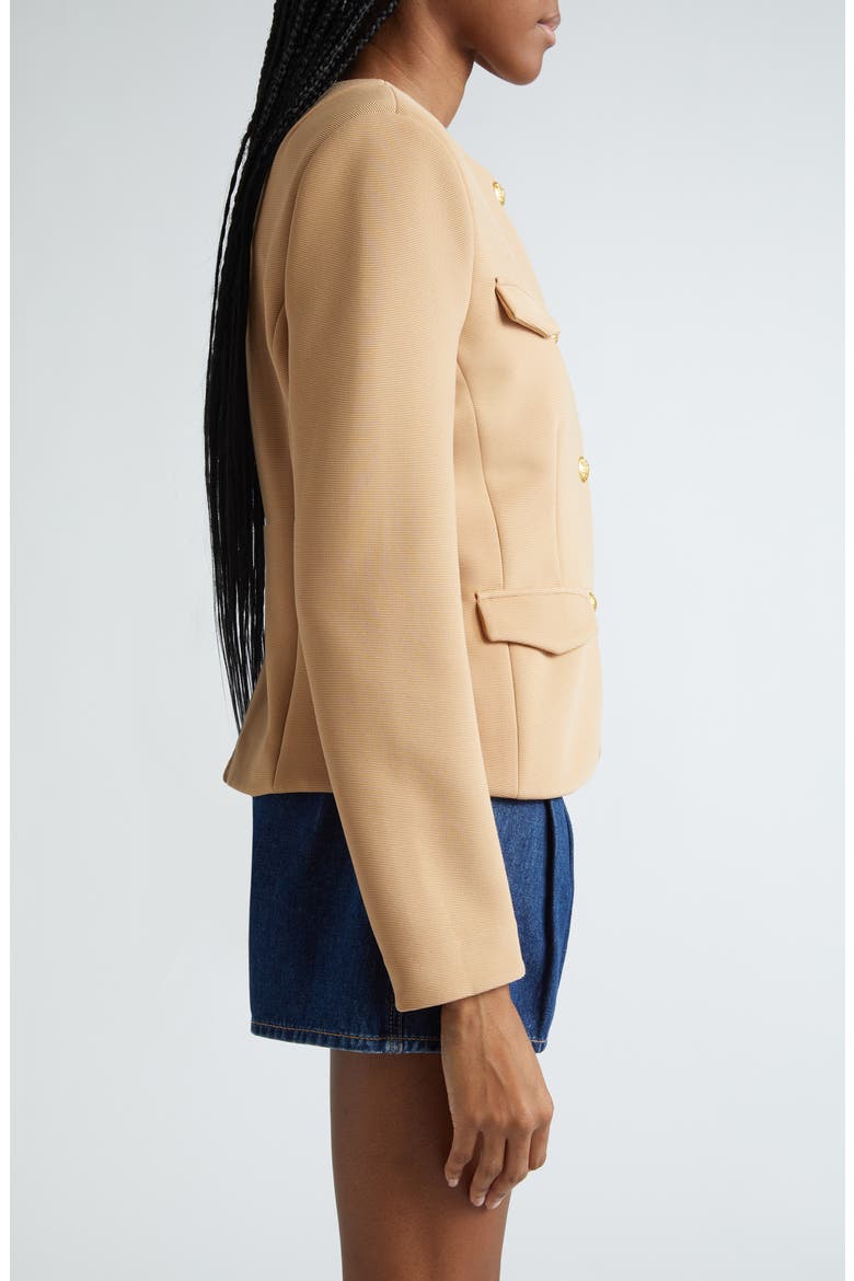 Kensington Knit Jacket, Alternate, color, LATTE