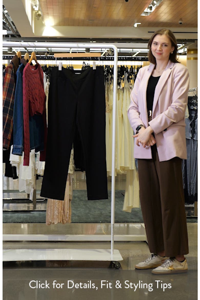 Copley Pull-On Straight Leg Ponte Pants video