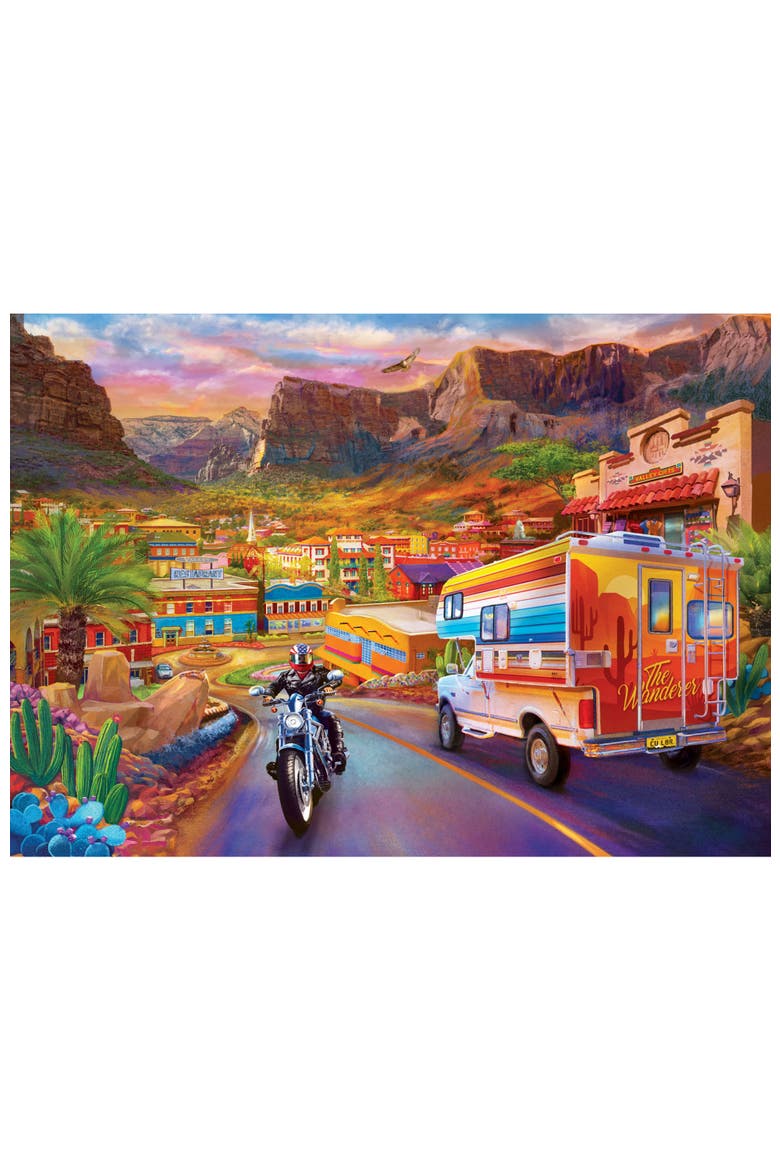 Into the Valley 500 Piece Jigsaw Puzzle, Alternate, color, Multicolor