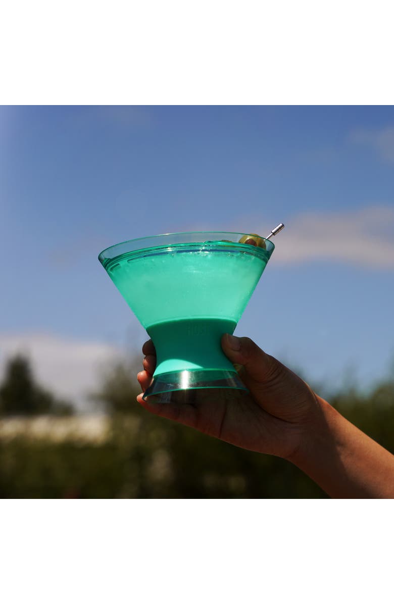 HOST Martini FREEZE Cooling Cup Set of 2, Alternate, color, Aqua