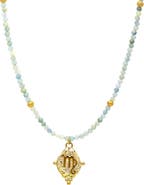Seven Saints Virgo Zodiac Choker Necklace