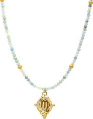 Seven Saints Virgo Zodiac Choker Necklace