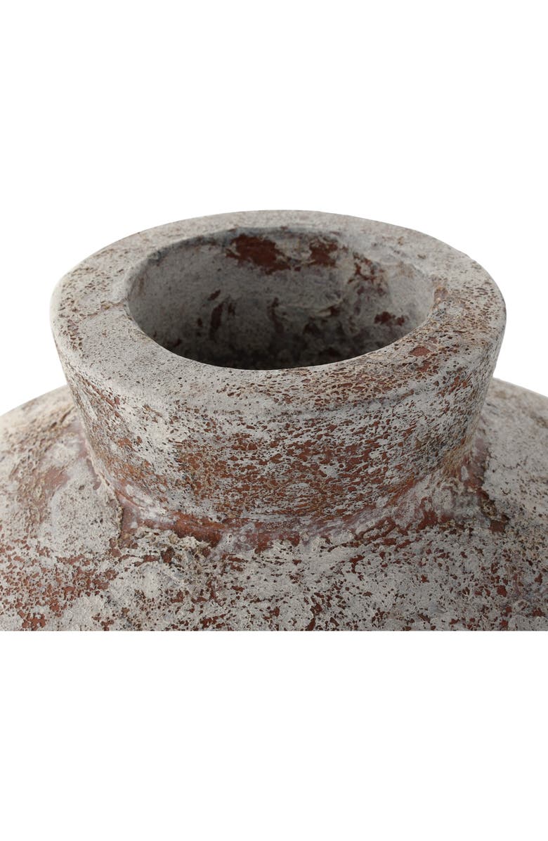 GINGER BIRCH STUDIO Brown Terracotta Vase, Alternate, color, 