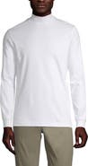 Lands' End Cotton Supima Mock Turtleneck