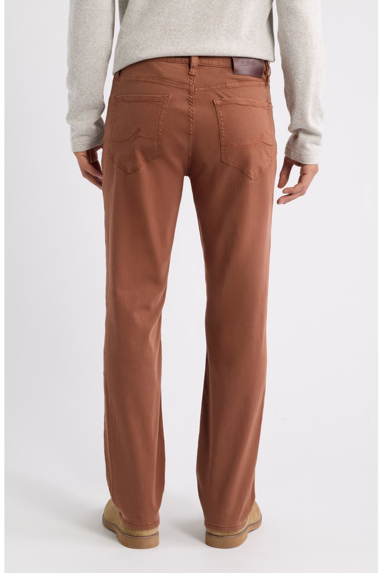 Charisma Relaxed Straight Leg Twill Pants, Alternate, color, TERRACOTTA TWILL