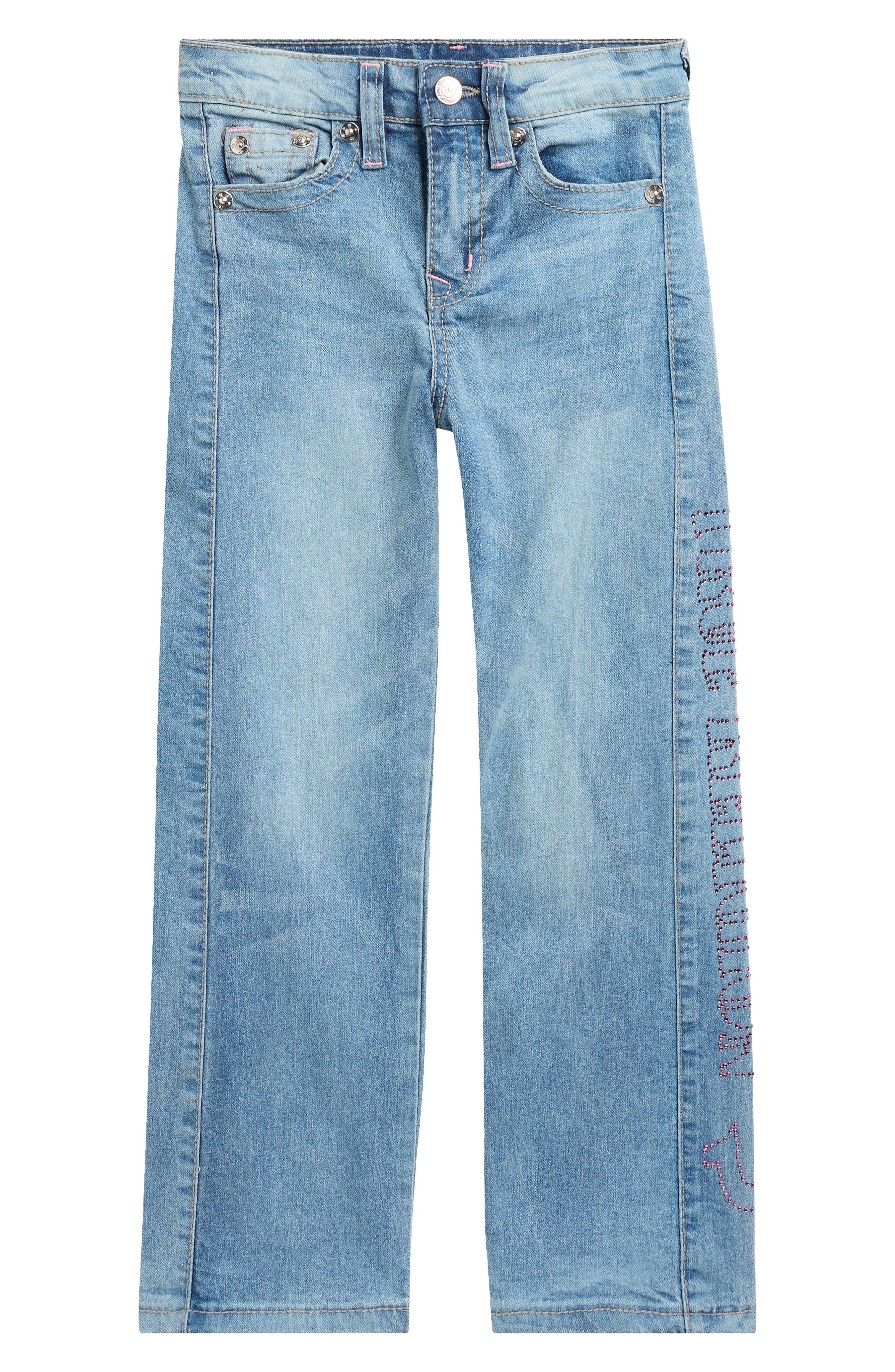 True Religion Kids' Becca Straight Leg Jeans