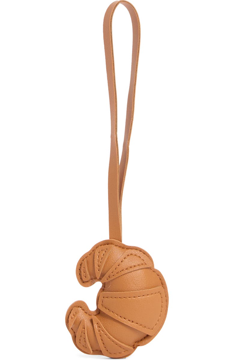 BP. Croissant Bag Charm, Main, color, Brown