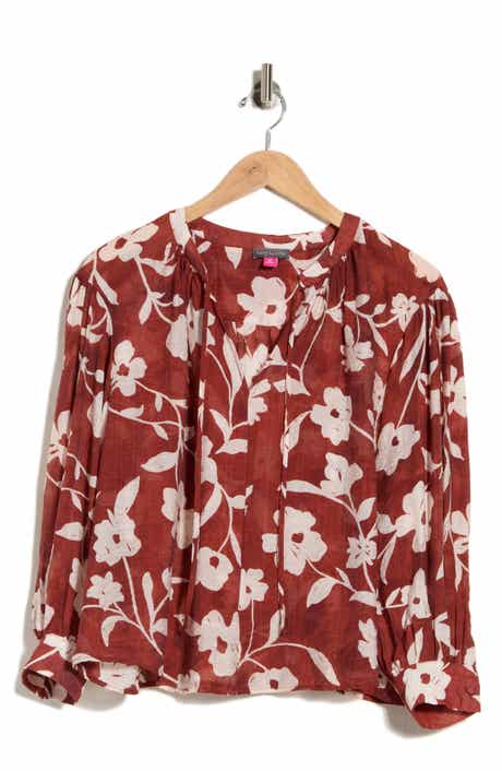 Tie Front Floral Top