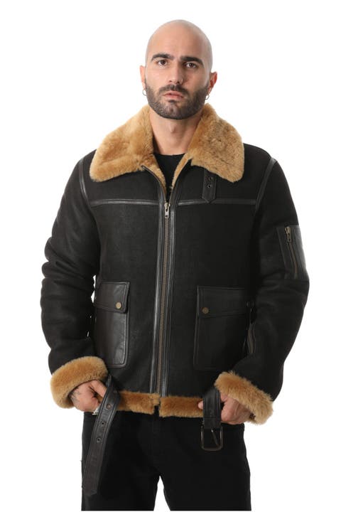 Samuel Shearling Pilot Jacket