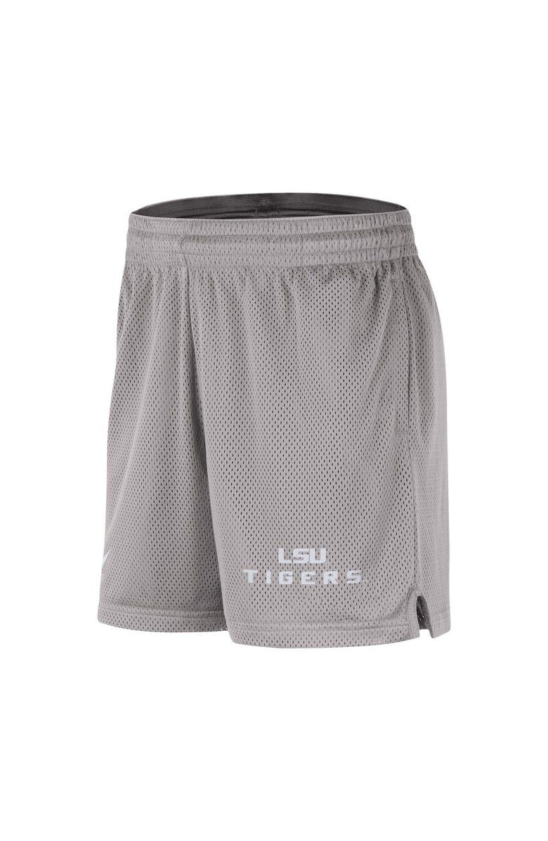 Nike Men's Nike Gray LSU Tigers Mesh Performance Shorts, Alternate, color, 