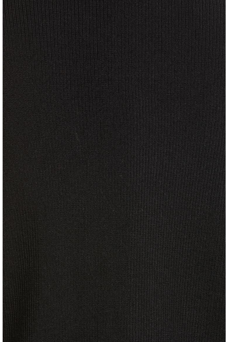 Open Front Crop Cardigan, Alternate, color, BLACK