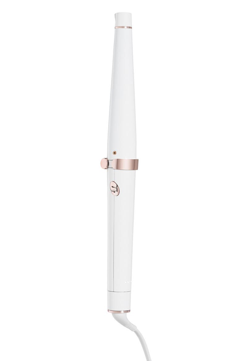 SinglePass® Wave Professional Tapered Ceramic Styling Wand, Main, color, NO COLOR