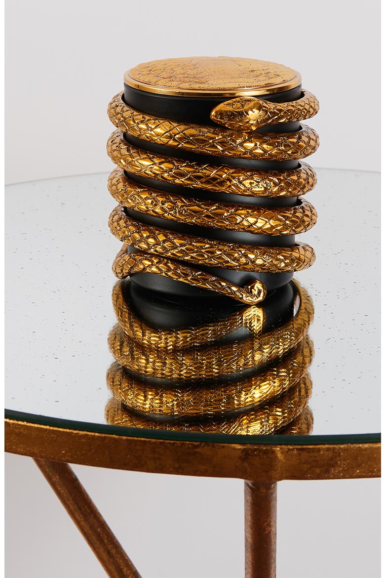 Serpentis Candle, Alternate, color, BRASS
