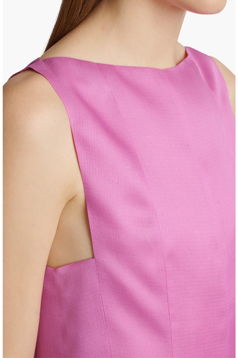 Mags Sleeveless Silk Dress, Alternate, color, ORCHID
