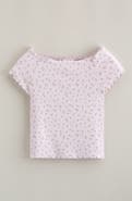 Treasure & Bond Kids' Lettuce Edge Rib T-Shirt