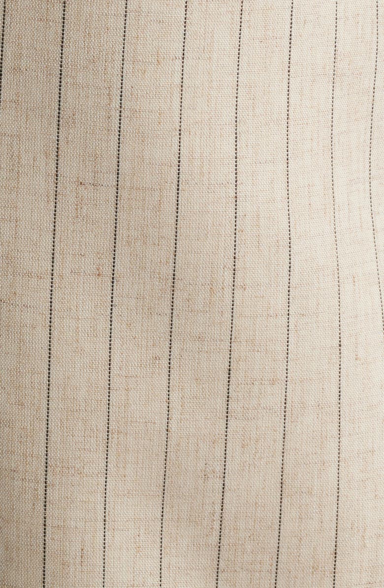 Tahari ASL Pinstripe Double Breasted Blazer, Alternate, color,