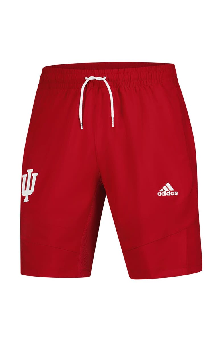 adidas Men's adidas Scarlet Indiana Hoosiers Swingman Replica Basketball Shorts, Alternate, color, Crimson
