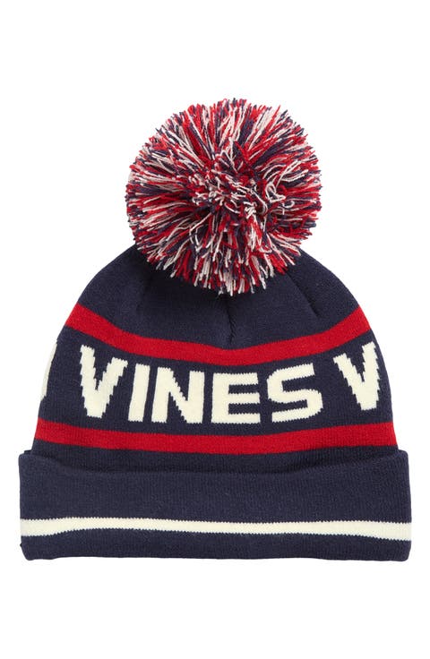 Kids' Logo Pom Beanie